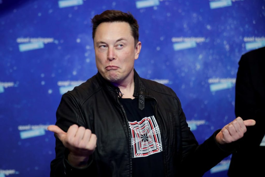Elon Musk's hair transplant