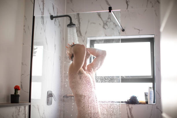 losing hair in the shower